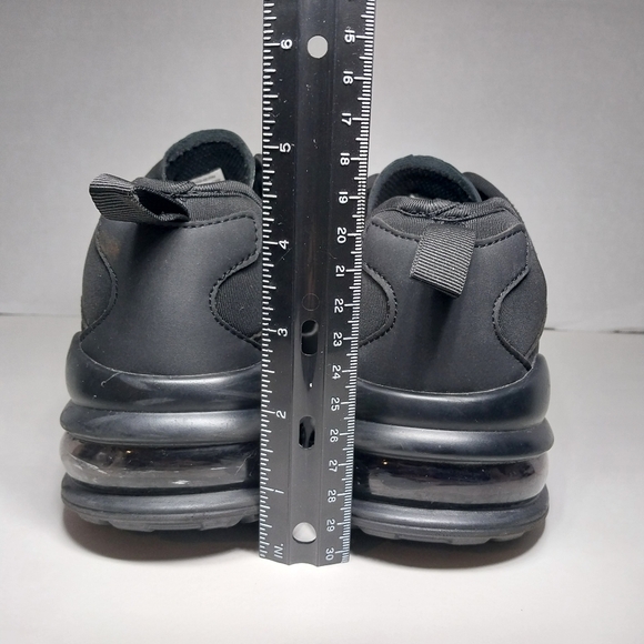 Larnmern Slip On Womens Sz 9 Mens Sz 7.5 Work Shoes non slip Black Zip Closure - Picture 5 of 16